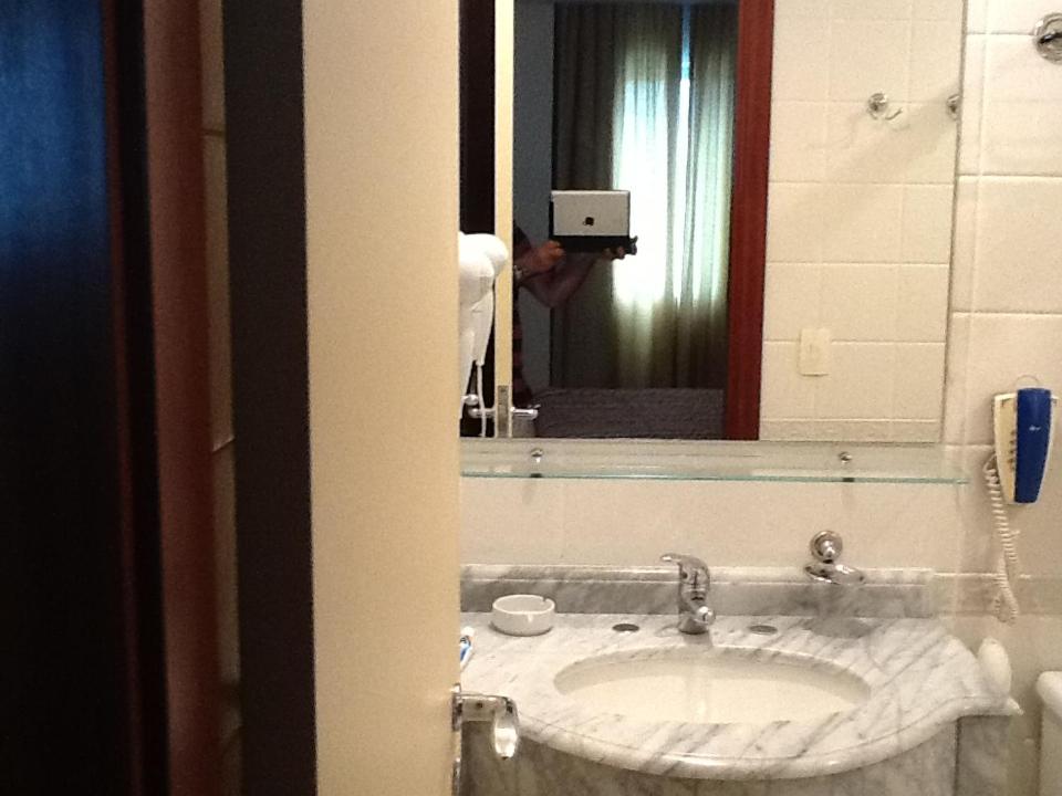Flat localizado em Hotel no Itaim Bibi room 1