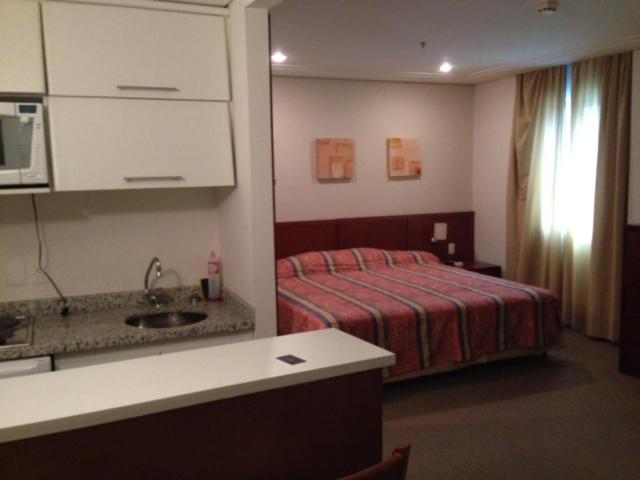 Flat localizado em Hotel no Itaim Bibi room 4